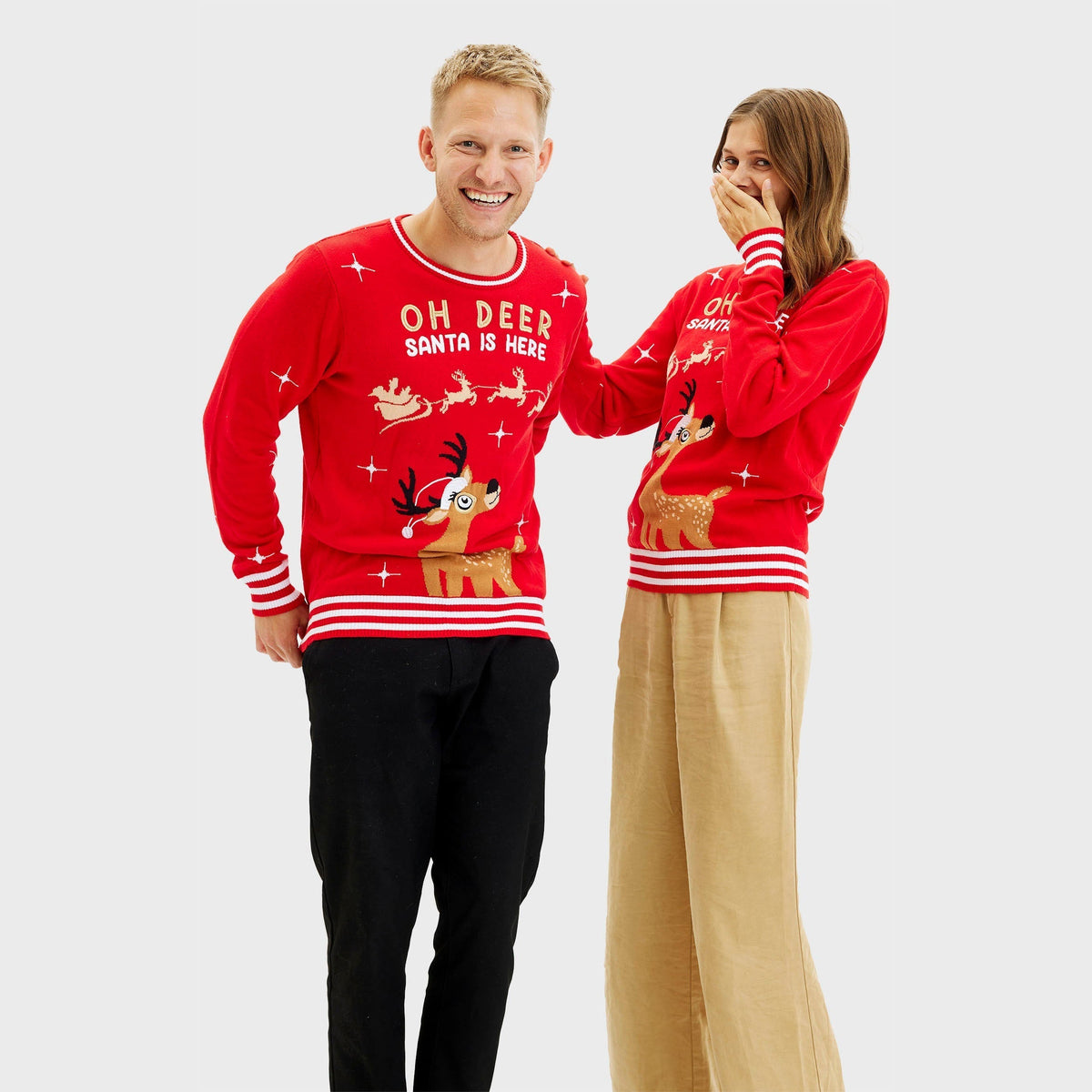 Oh Deer Sweater Women's
