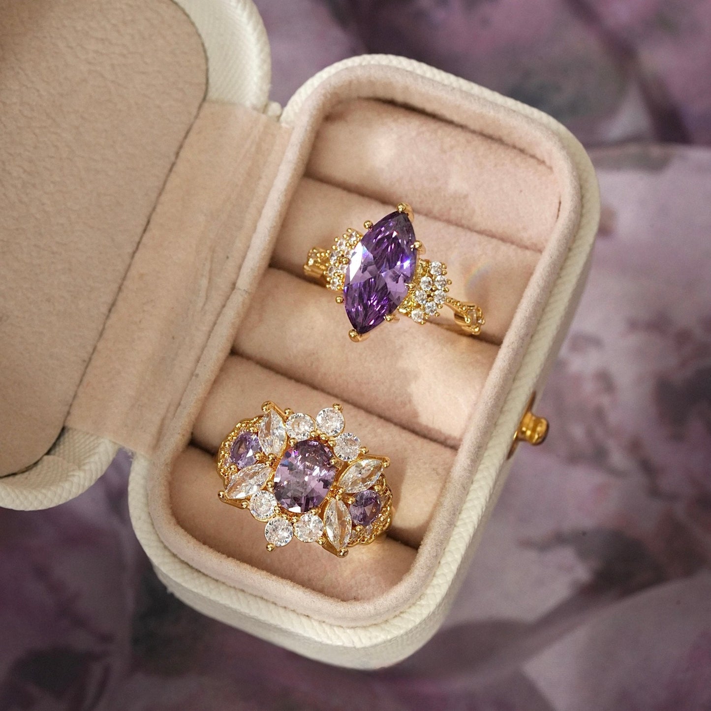 Opulent Amethyst Ring
