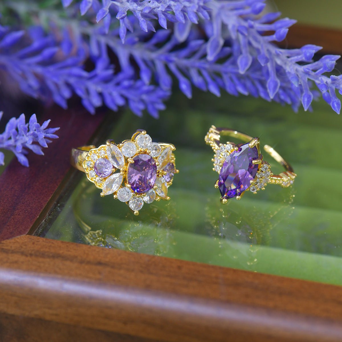 Opulent Amethyst Ring