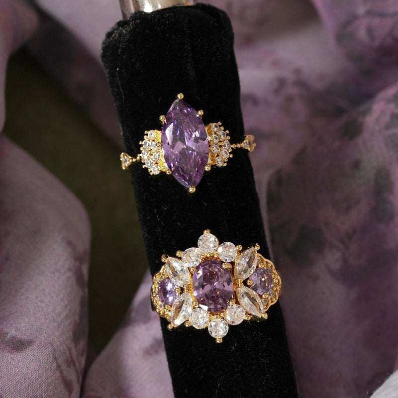 Opulent Amethyst Ring
