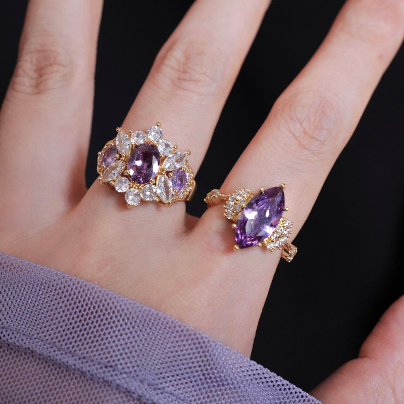 Opulent Amethyst Ring