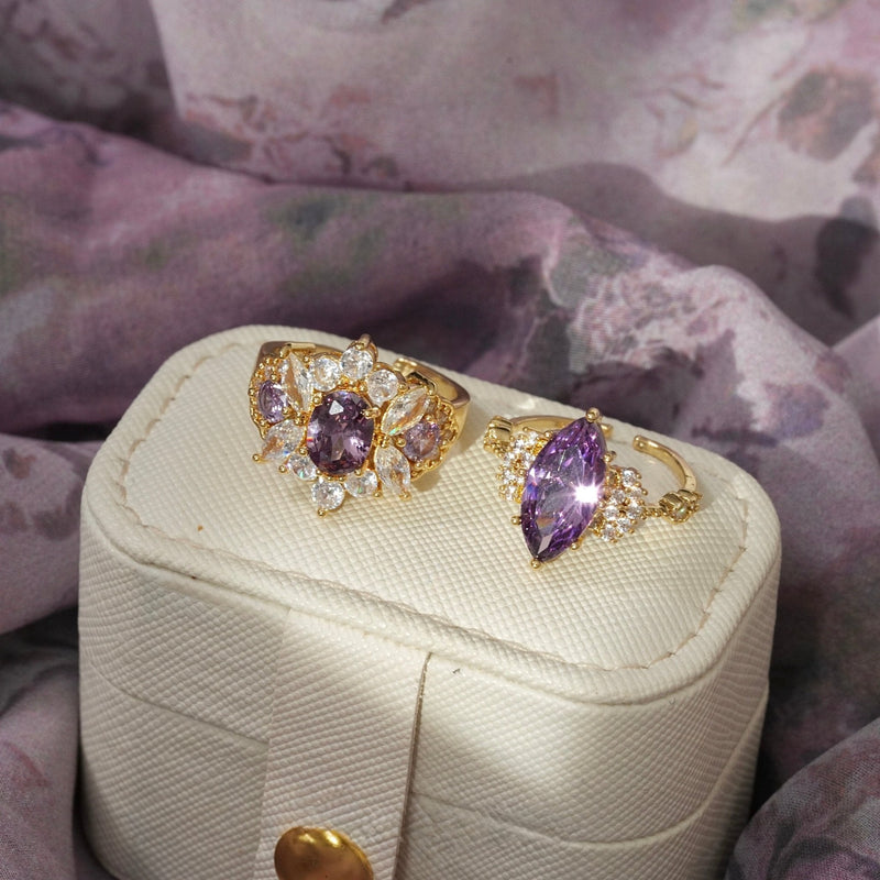 Opulent Amethyst Ring