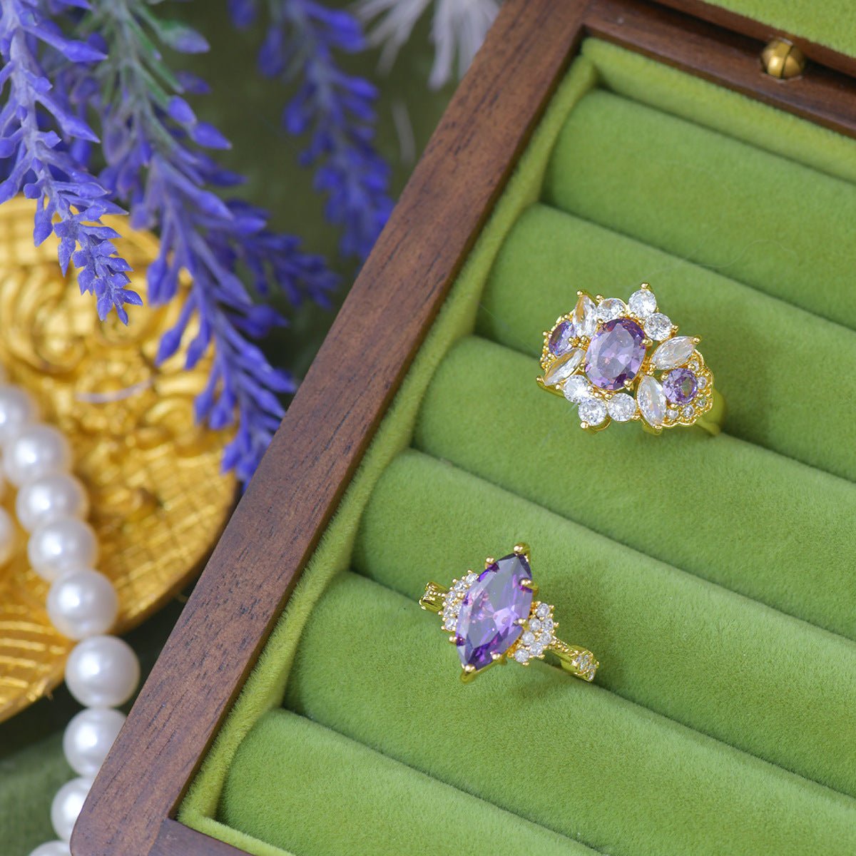 Opulent Amethyst Ring