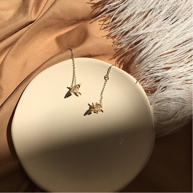 [] Paper Crane Earrings