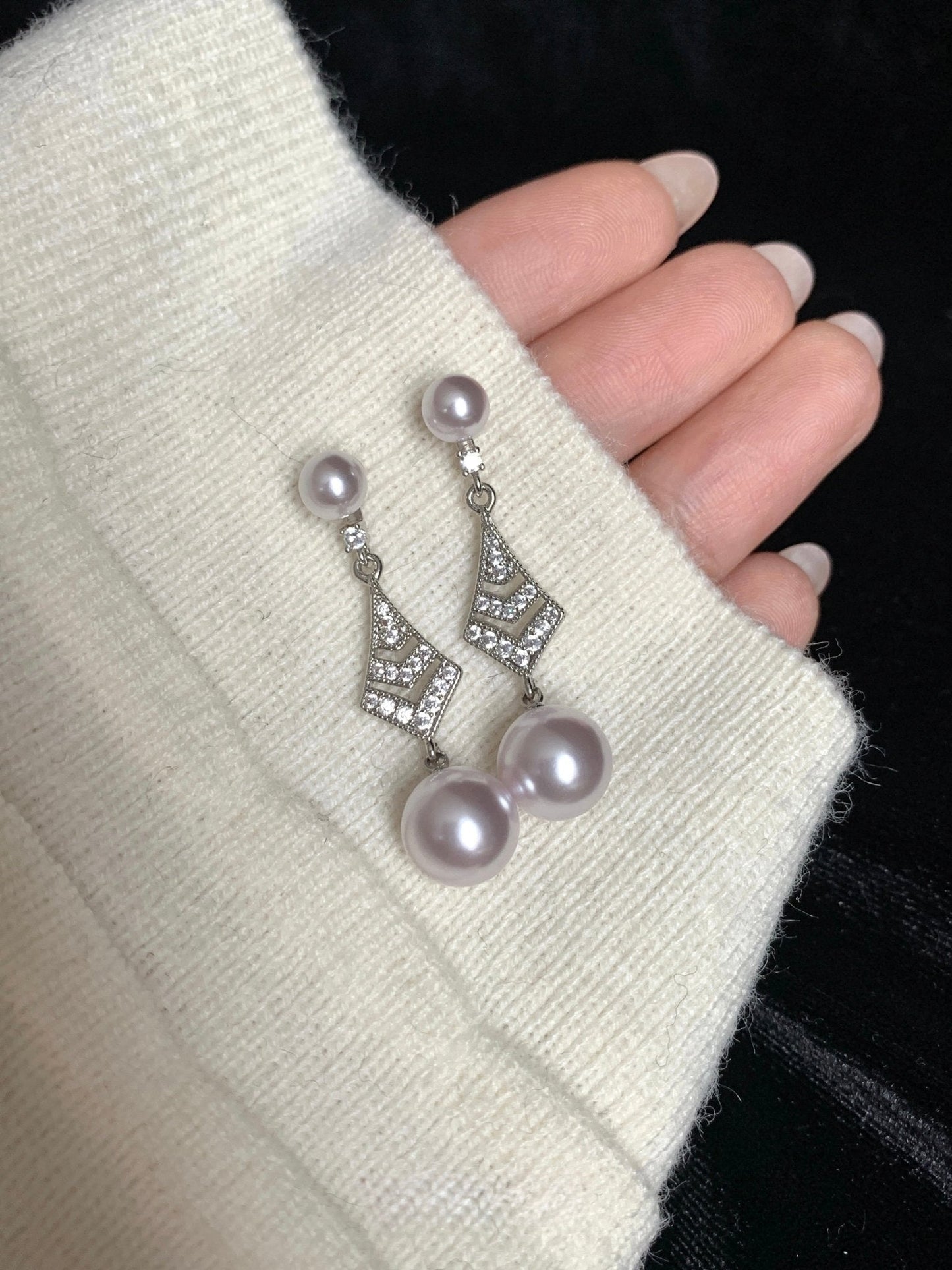 Pavilion Pearl Earrings
