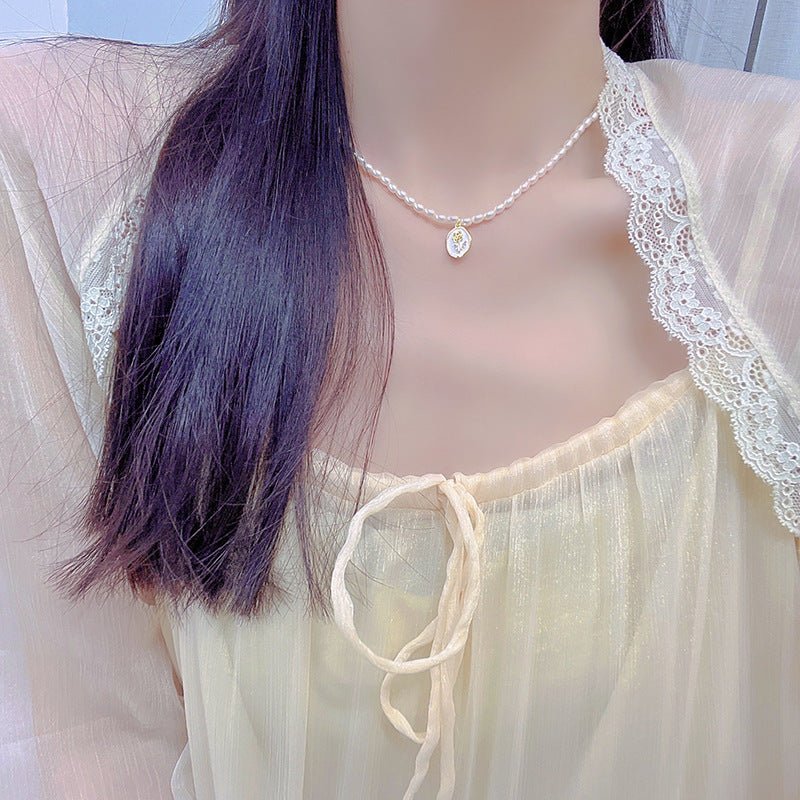 Roselyn Pearl Necklace