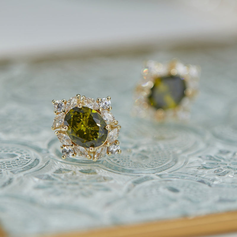 Verdant Baroque Earrings