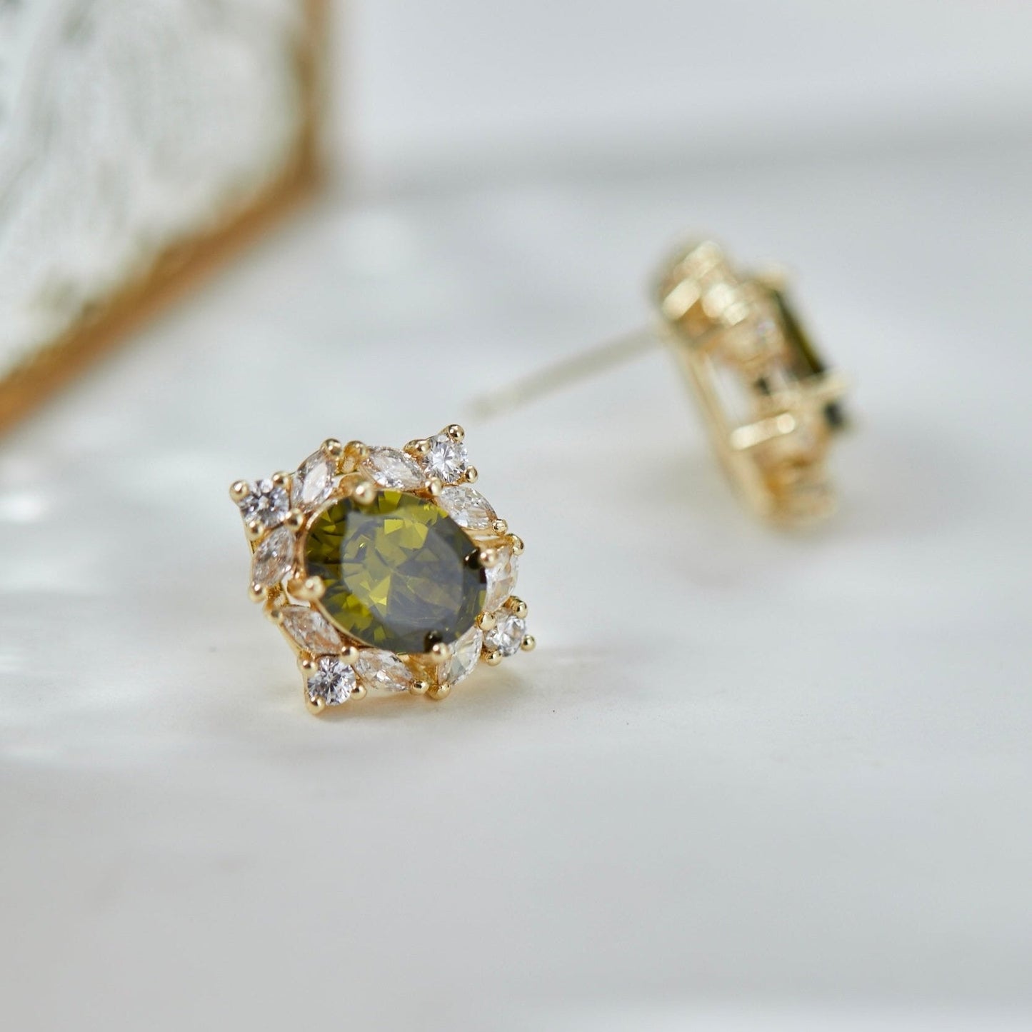 Verdant Baroque Earrings