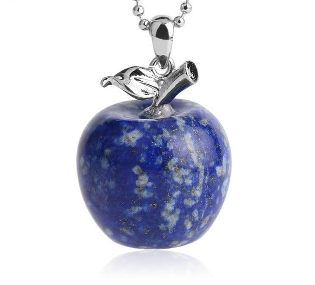 Crystal Apple Necklace
