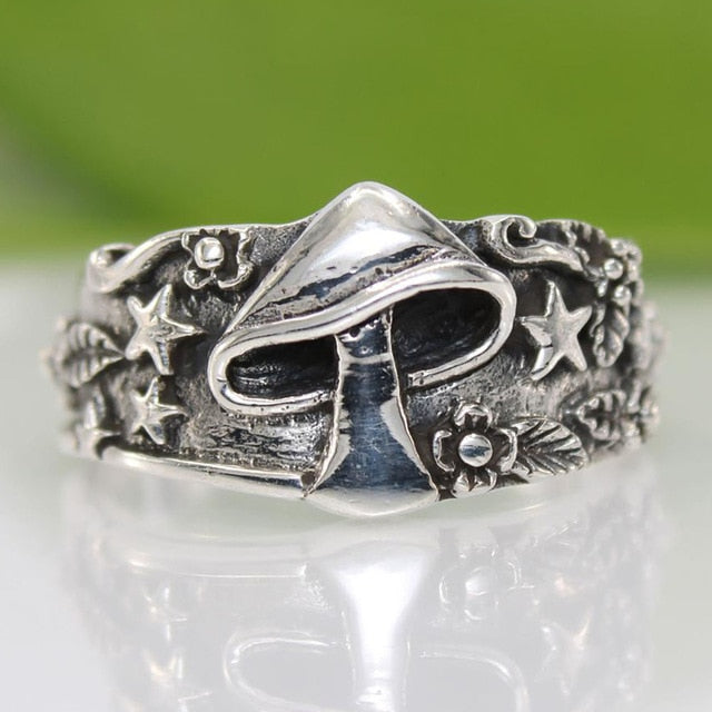 Psychedelic Mushroom Ring