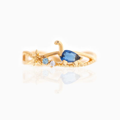 Dainty Dinosaur Ring