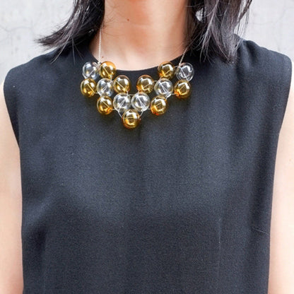 3d Bubble Necklace