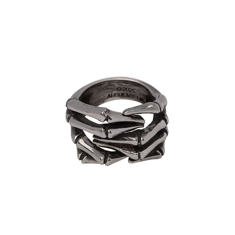 Mrs. Mothersole's Curse Skeletal Finger Ring by Alchemy Gothic