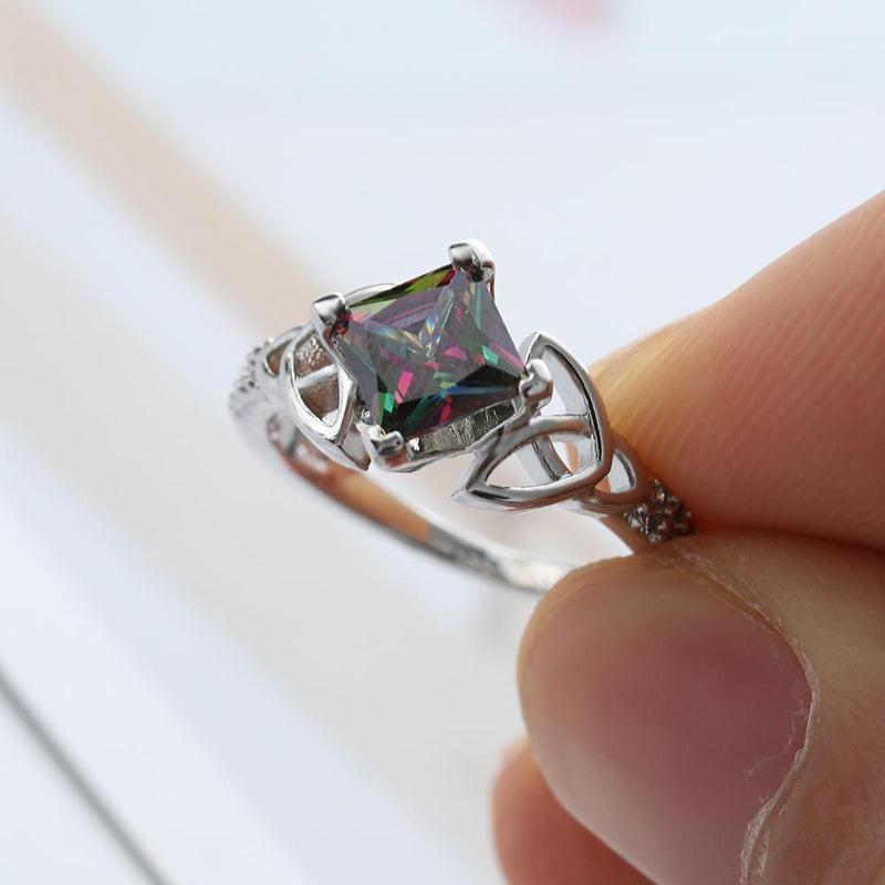 Celtic Mystic Rainbow Ring