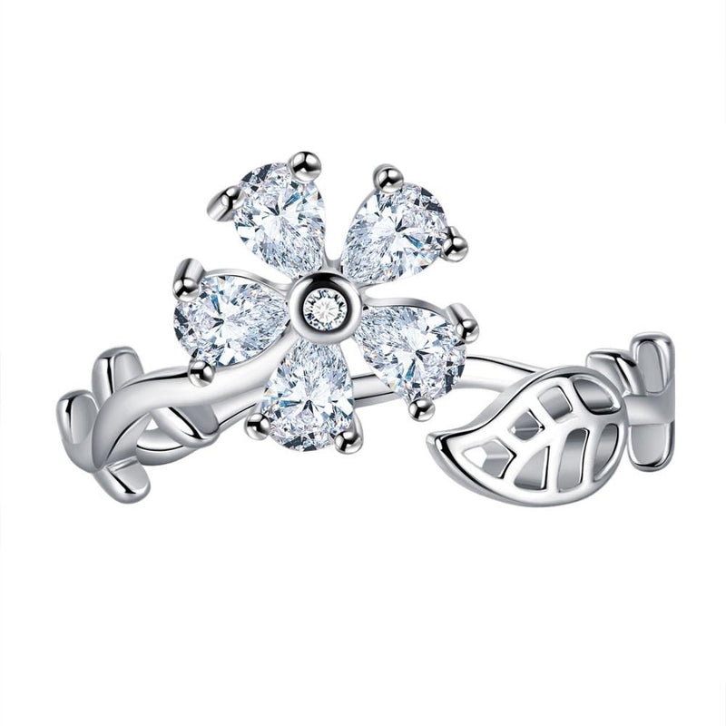 Exquisite Spring Flower Ring