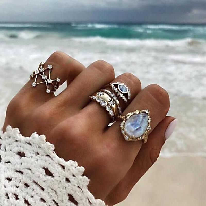 Geometric Crystal Ring Set