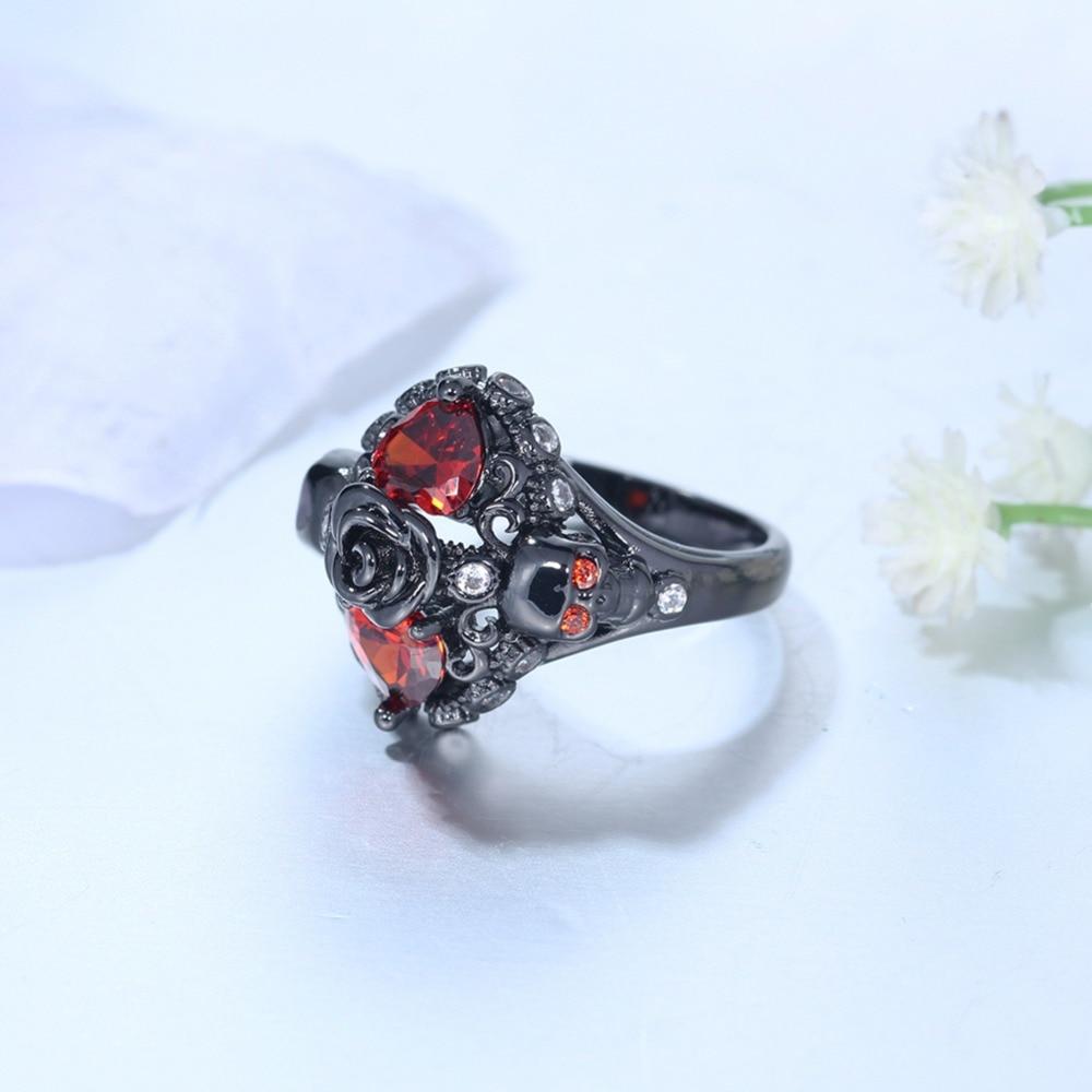 Gothic Beauty Rose Ring