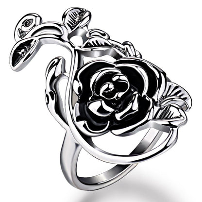 Gothic Style Rose Ring