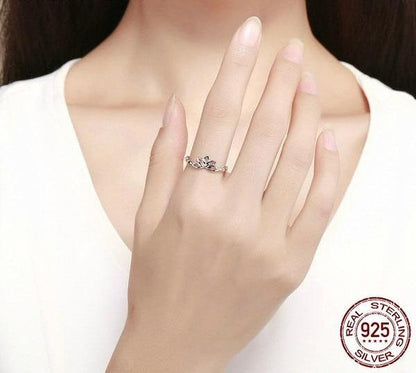 Lucky Lotus Sterling Silver Ring