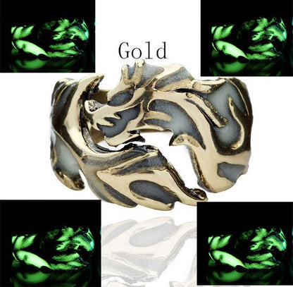 Magical Glow in the Dark Dragon Ring