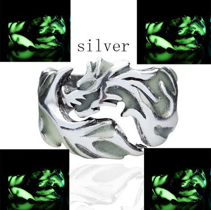 Magical Glow in the Dark Dragon Ring