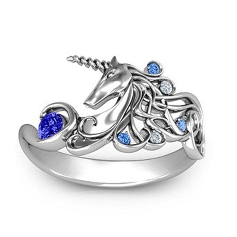 Magical Unicorn Crystal Ring