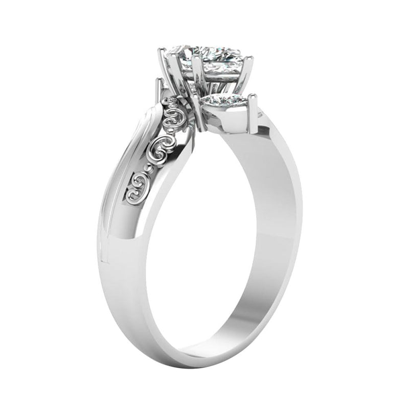 Majestic Crystal Princess Ring