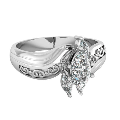 Majestic Crystal Princess Ring