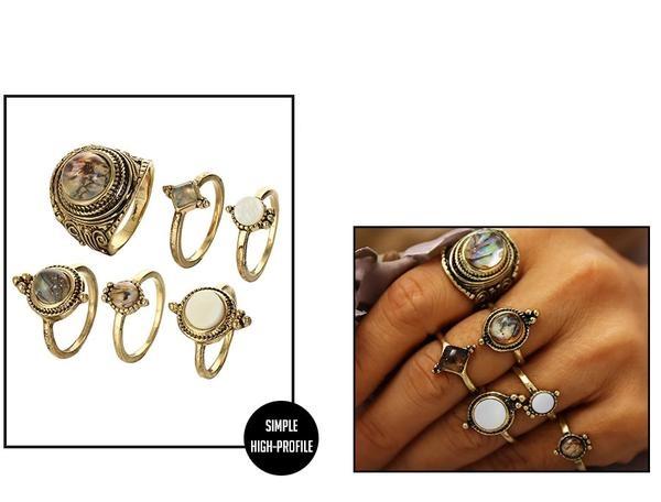 Majestic Universe Ring Set