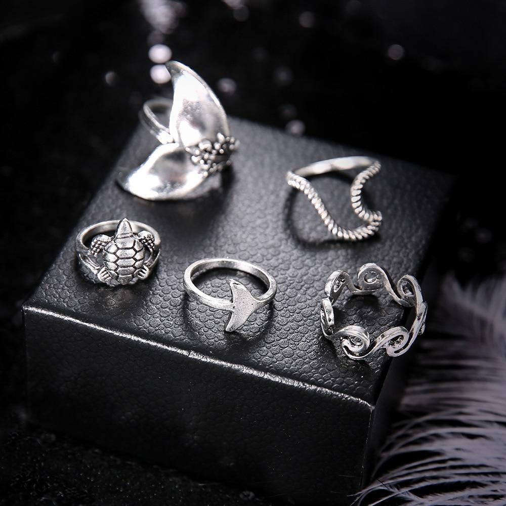 Ocean Spirit Ring Set