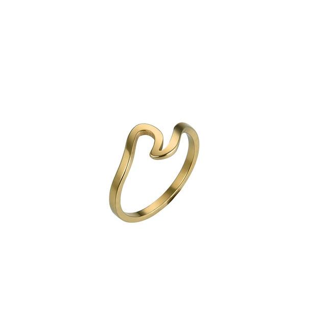 Ocean Summer Wave Ring