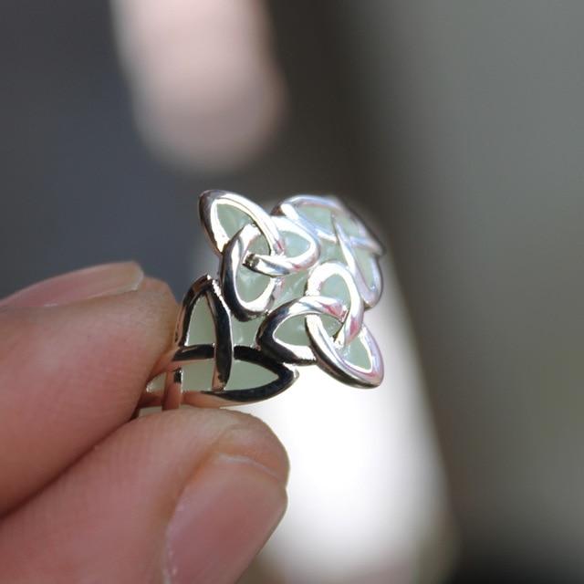 The Celtic Knot Glow in the Dark Ring