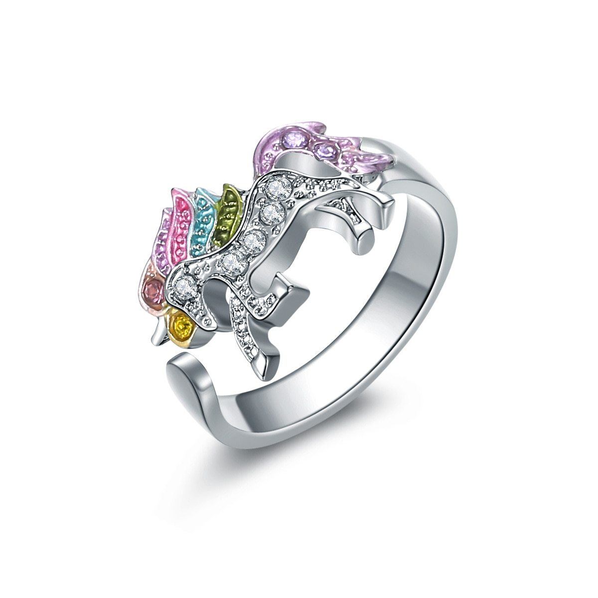 The Rainbow Unicorn Ring