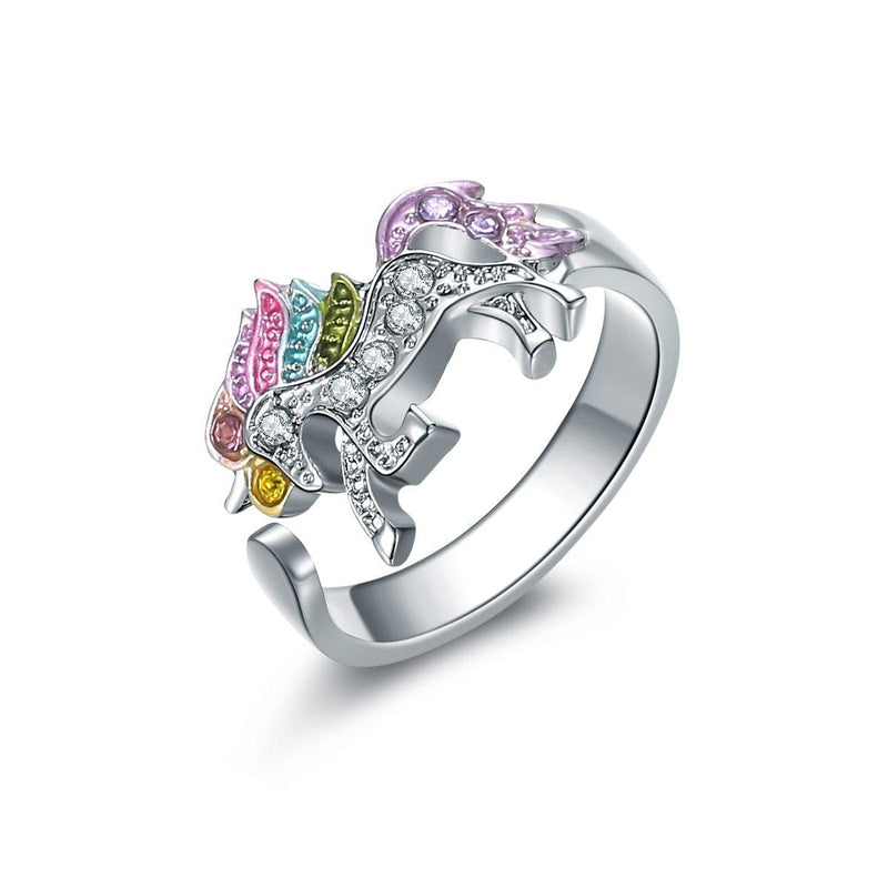 The Rainbow Unicorn Ring