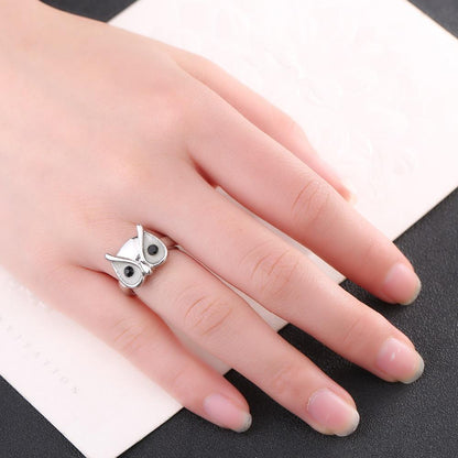 The Wise Owl Glow in the Dark Ring