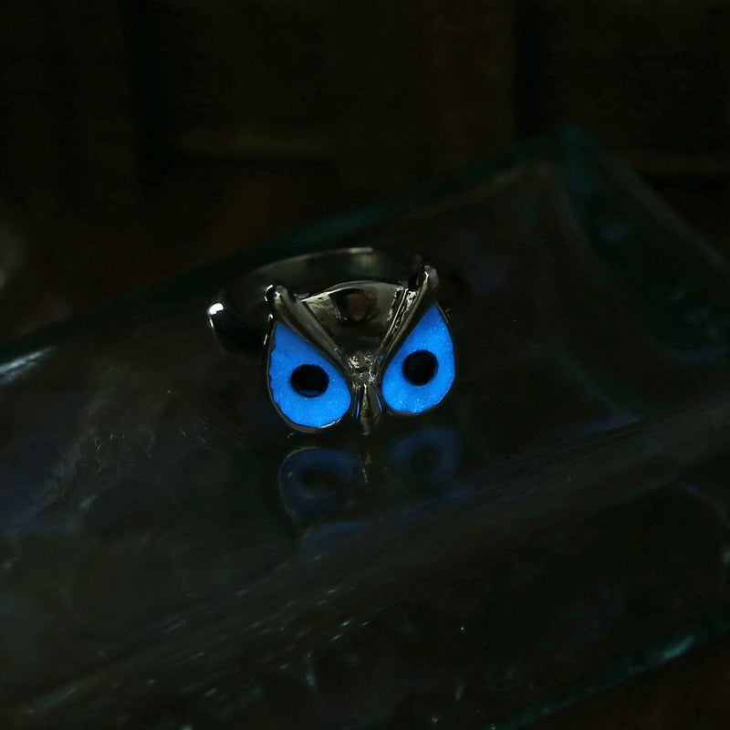 The Wise Owl Glow in the Dark Ring