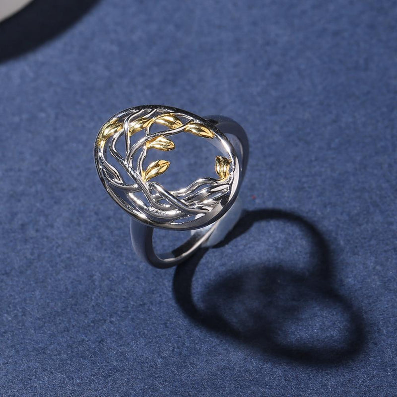 Tree of Life Sterling Silver Ring