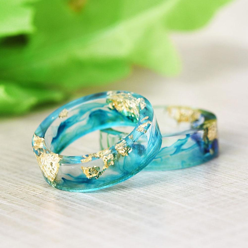 Under the Sea Resin Ring