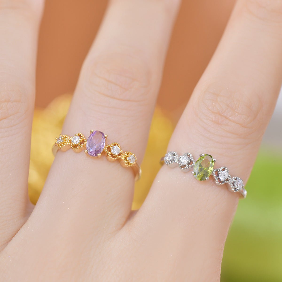 Rococo Amethyst Ring