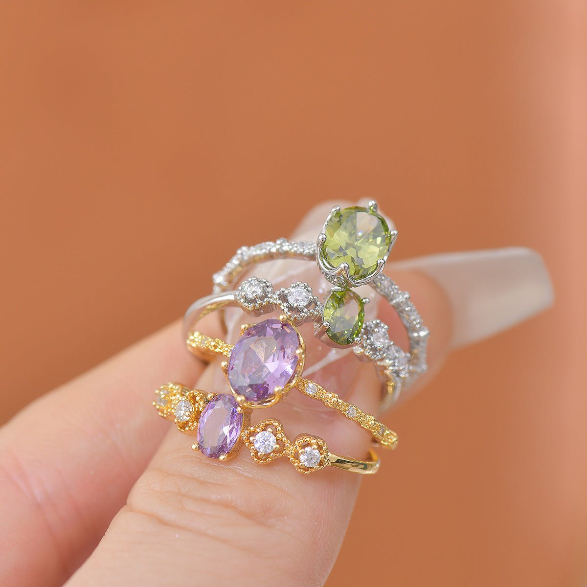 Rococo Amethyst Ring