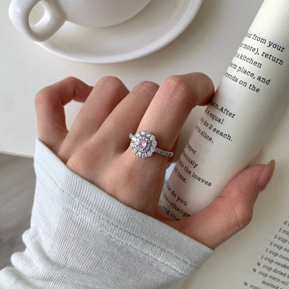 Rosaline Halo Ring