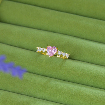 Rosaline Heart Ring