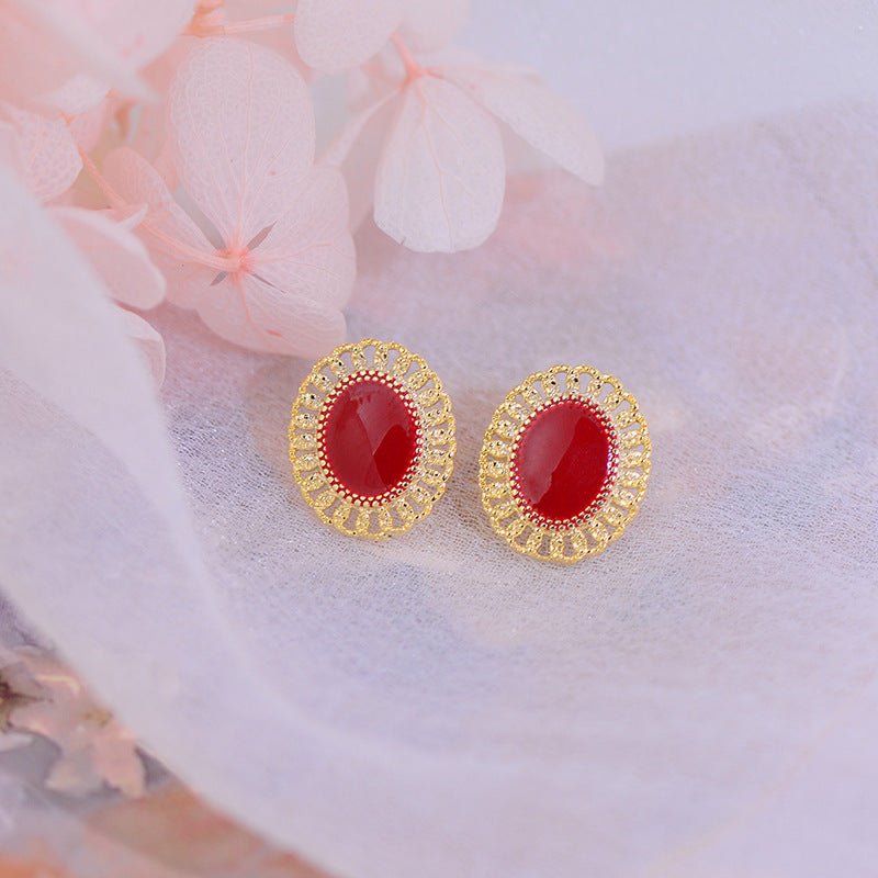 [] Rosette Heirloom Earrings