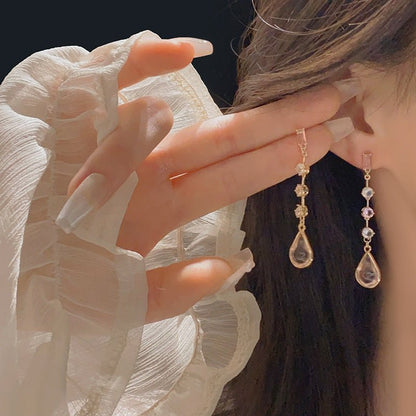 Rosewater Drop Earrings