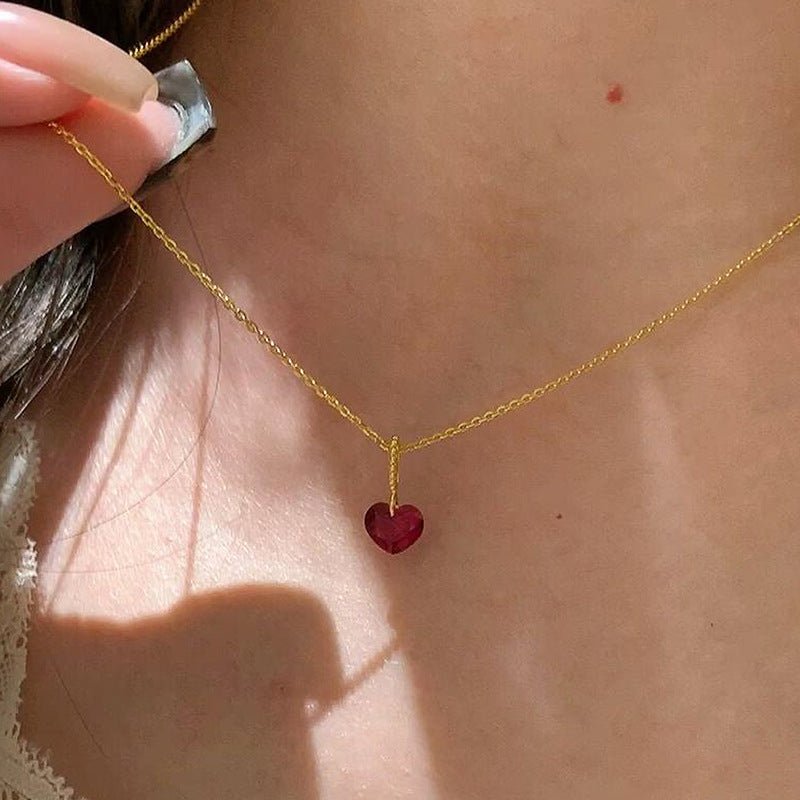 Rouge Heart Necklace