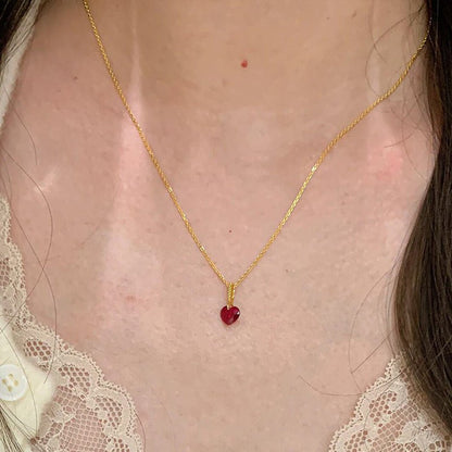 Rouge Heart Necklace