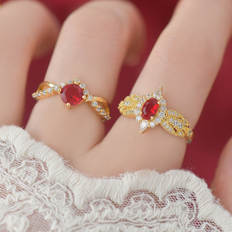 Ruby Allure Ring