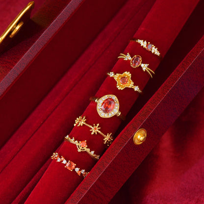 Ruby Tiara Ring