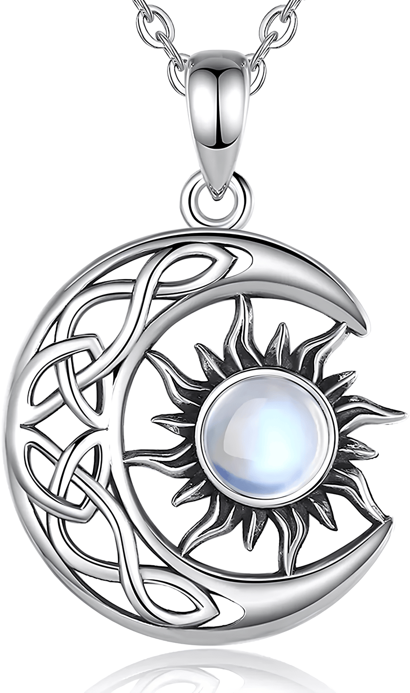 Equinox Harmony Sun and Moon Necklace