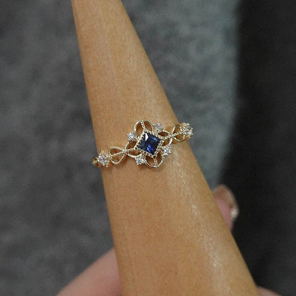[sample ] Sapphire Serenade Ring